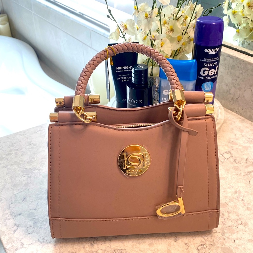 bebe Melendy Small Shopper Crossbody Bag
